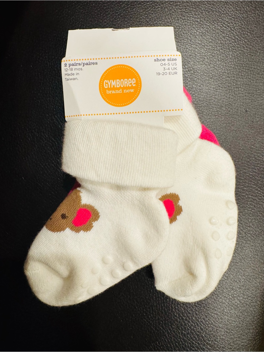 Brand new Gymboree socks size 12-18m (shoe size 4-5)